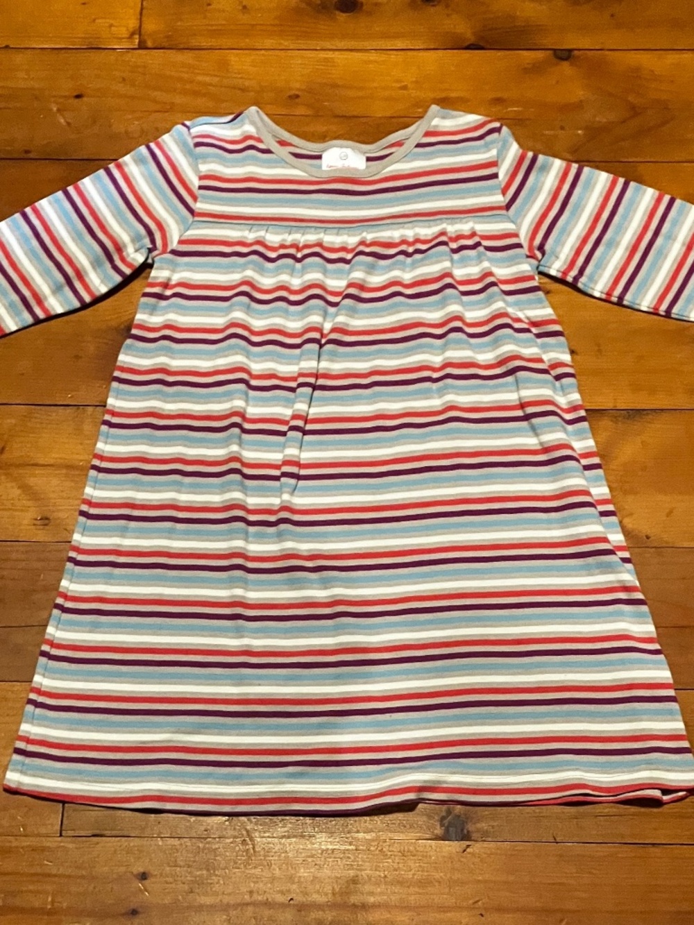 Hanna Andersson Girls Knit Striped Dress Size 8 / 130